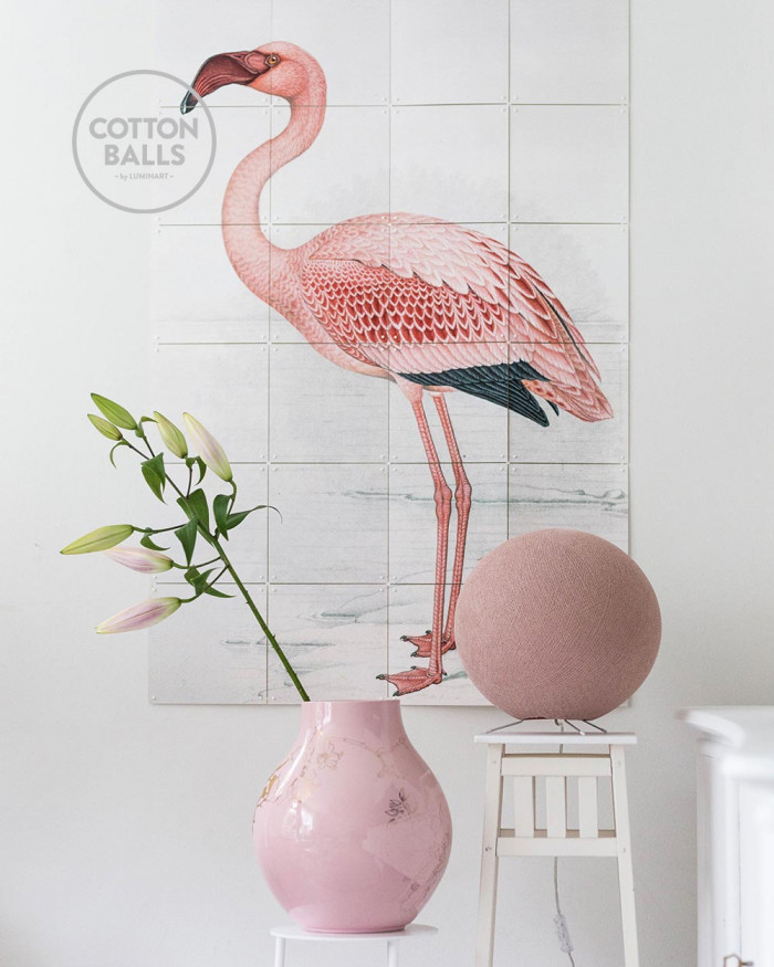 Standing Lamp - Pale Pink