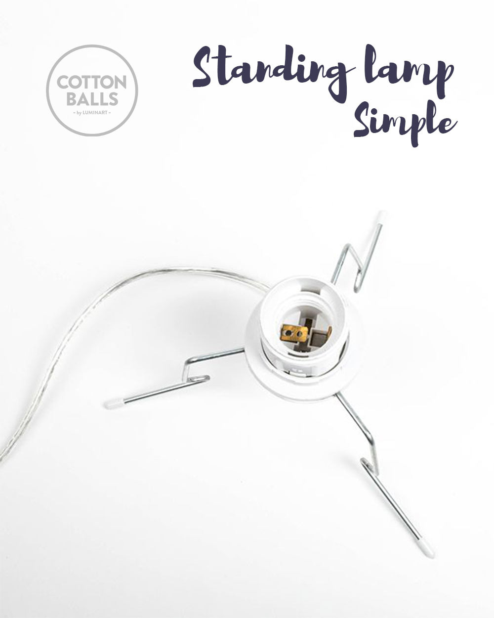 Standing Lamp - Cream