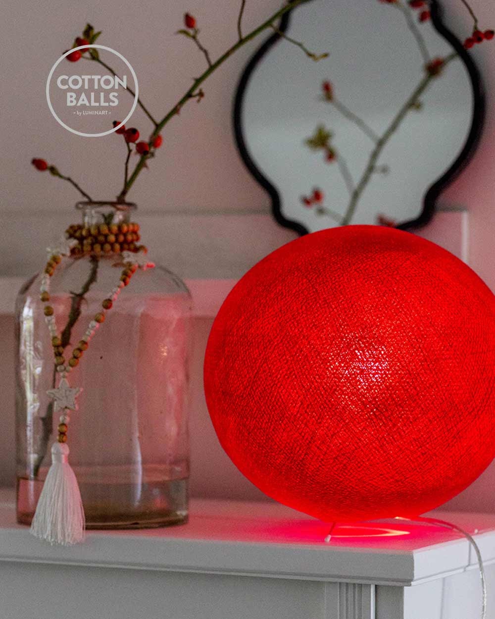 Standing Lamp - Red