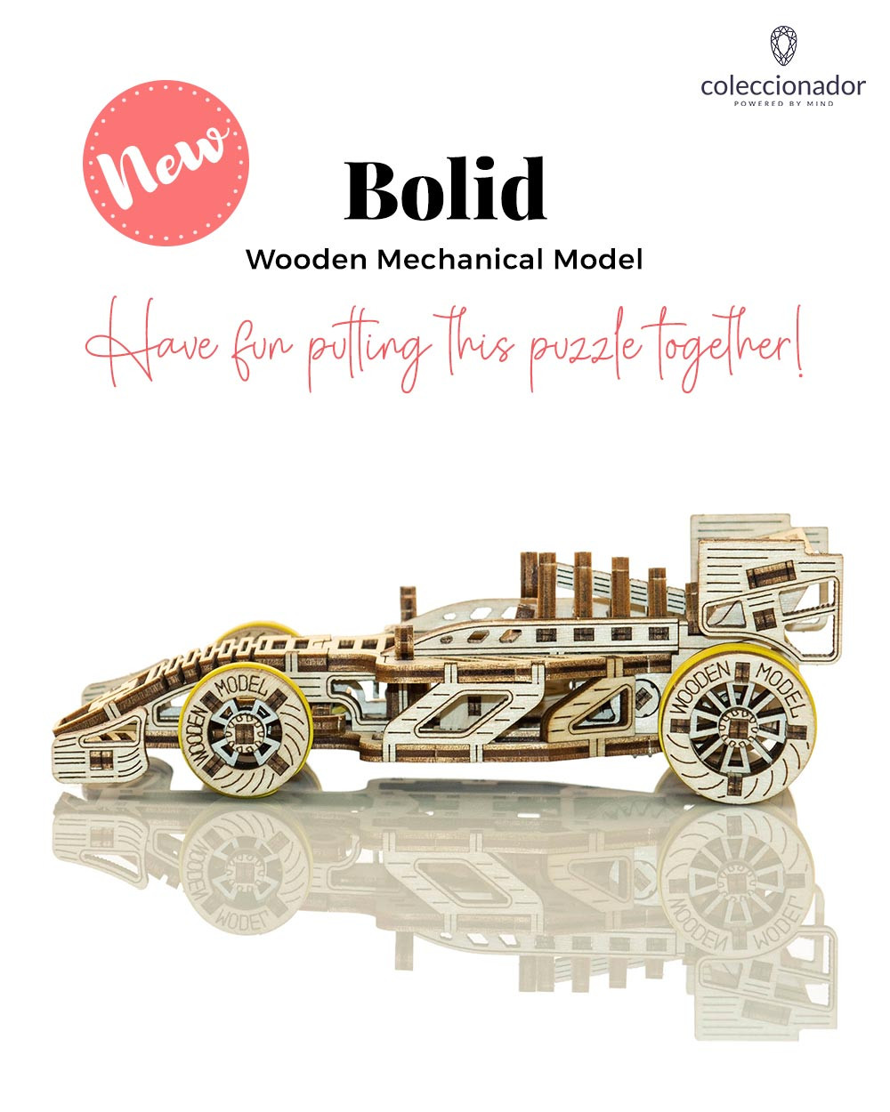 Bolid Wooden mechanical set