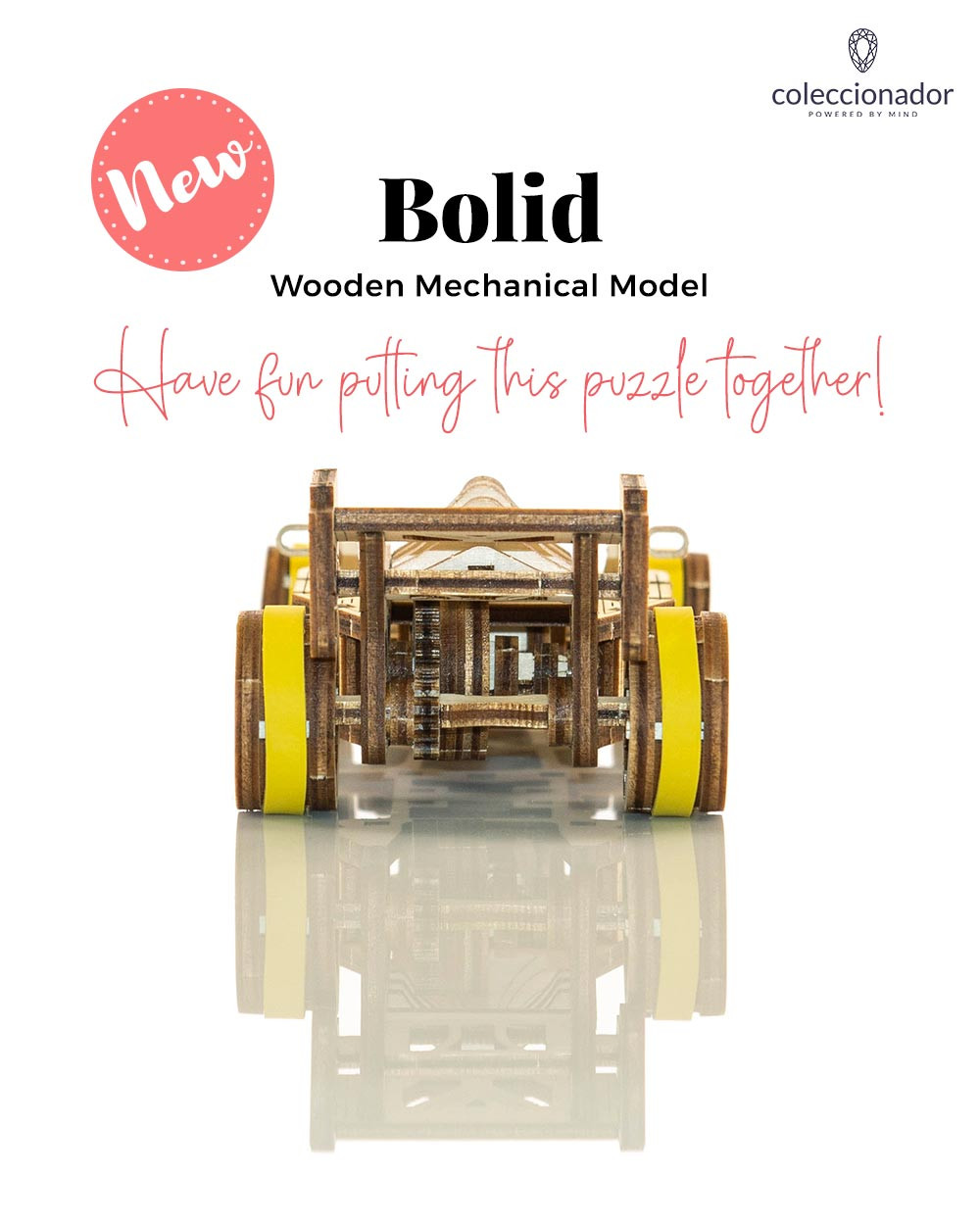 Bolid Wooden mechanical set