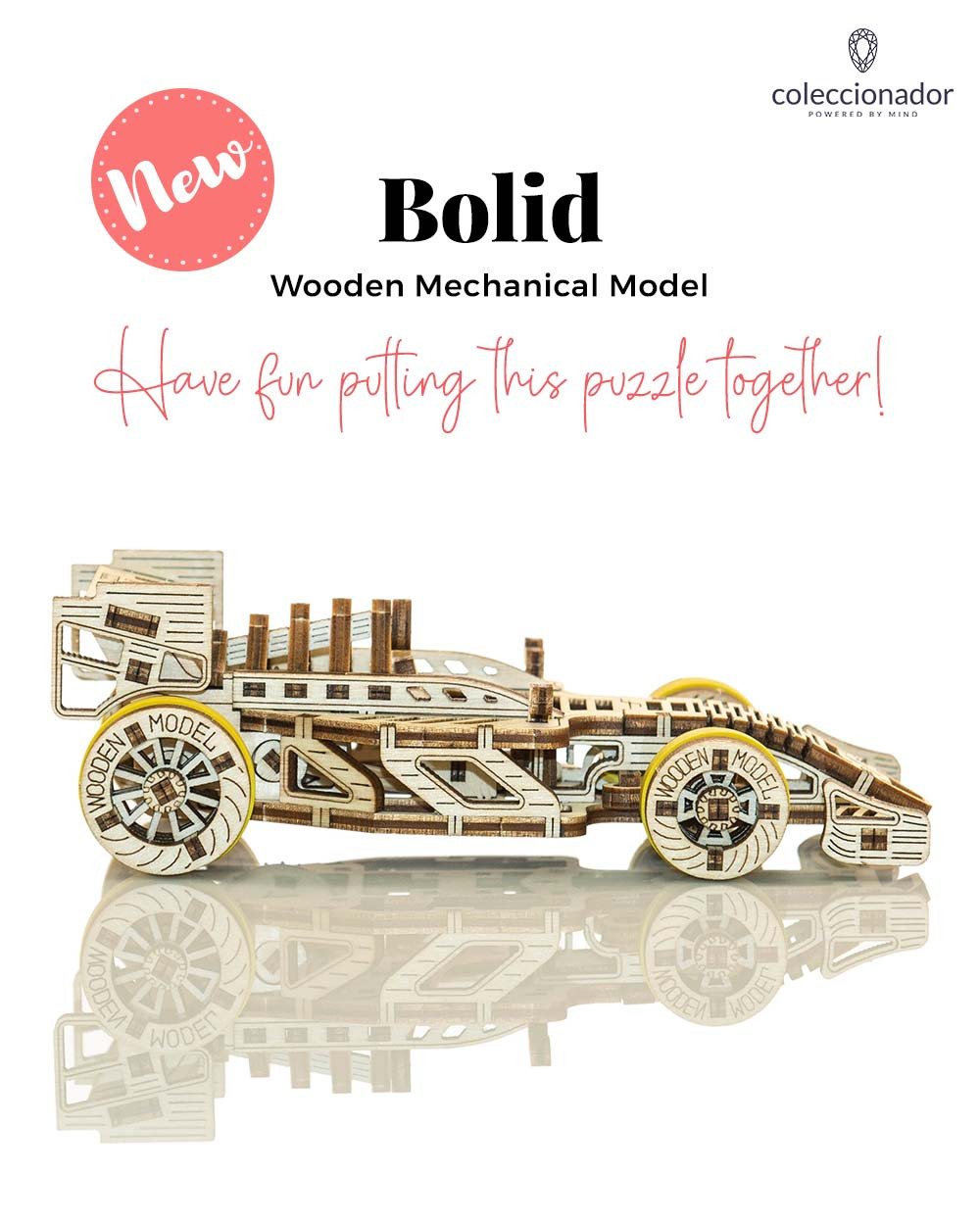 Bolid Wooden mechanical set