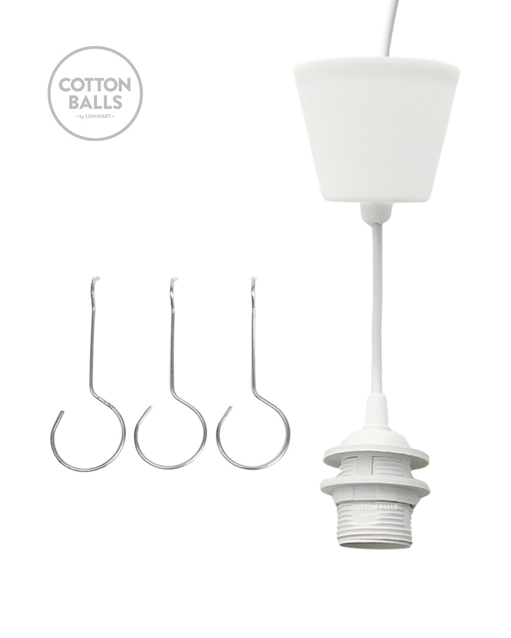 Single suspension (pvc) WHITE