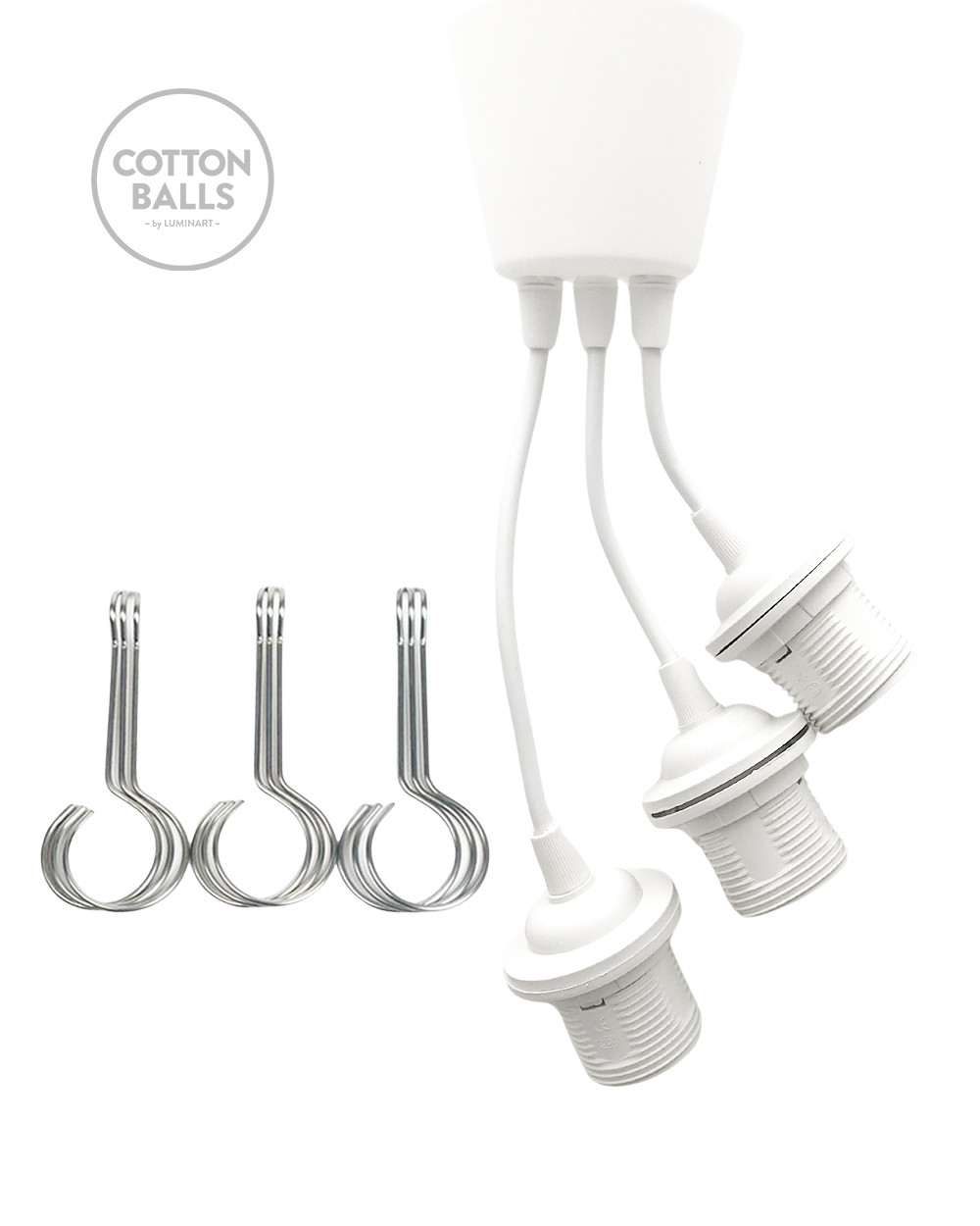 Triple suspension (pvc) WHITE