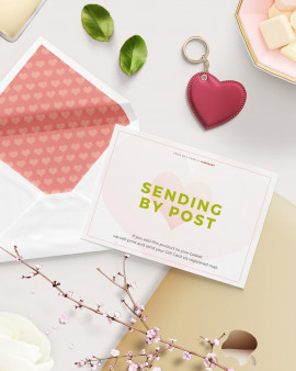 Sending of the Gift Card by post
