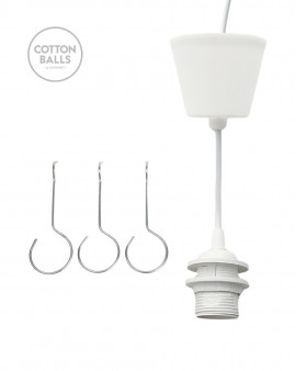 Single suspension (pvc) WHITE