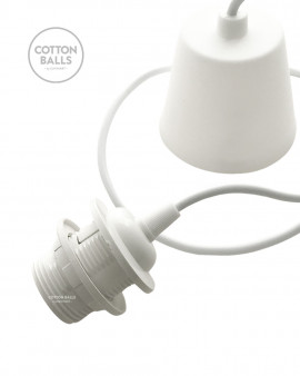Single suspension (pvc) WHITE
