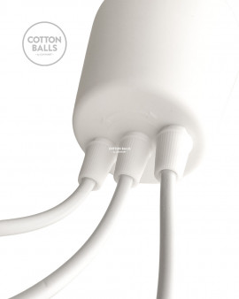 Triple suspension (pvc) WHITE